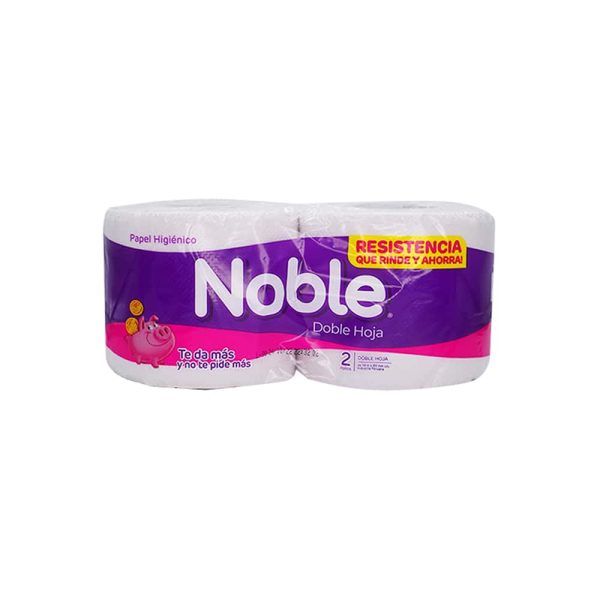 Papel Higiénico Noble Morado x 2 Rollos